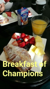 Continental breakfast at Hotel Sorella