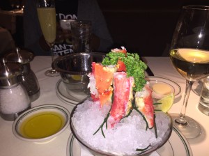 Cracked jumbo king crab legs