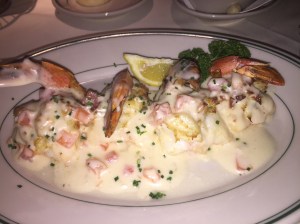 Crab stuffed shrimp