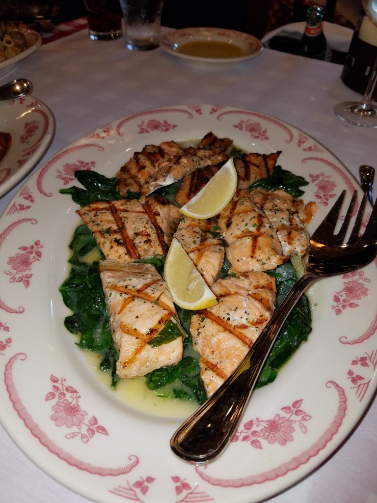 Grilled salmon lemon and herb - this tasted superb!!