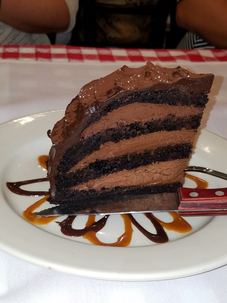 Chocolate zuccotto cake 