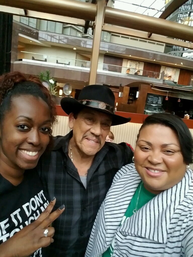Yup, we ran into Danny Trejo while getting dinner at the hotel! Of course we had to get a selfie. Can't wait to visit his food truck and restaurant in Los Angeles to get some bad ass tacos!