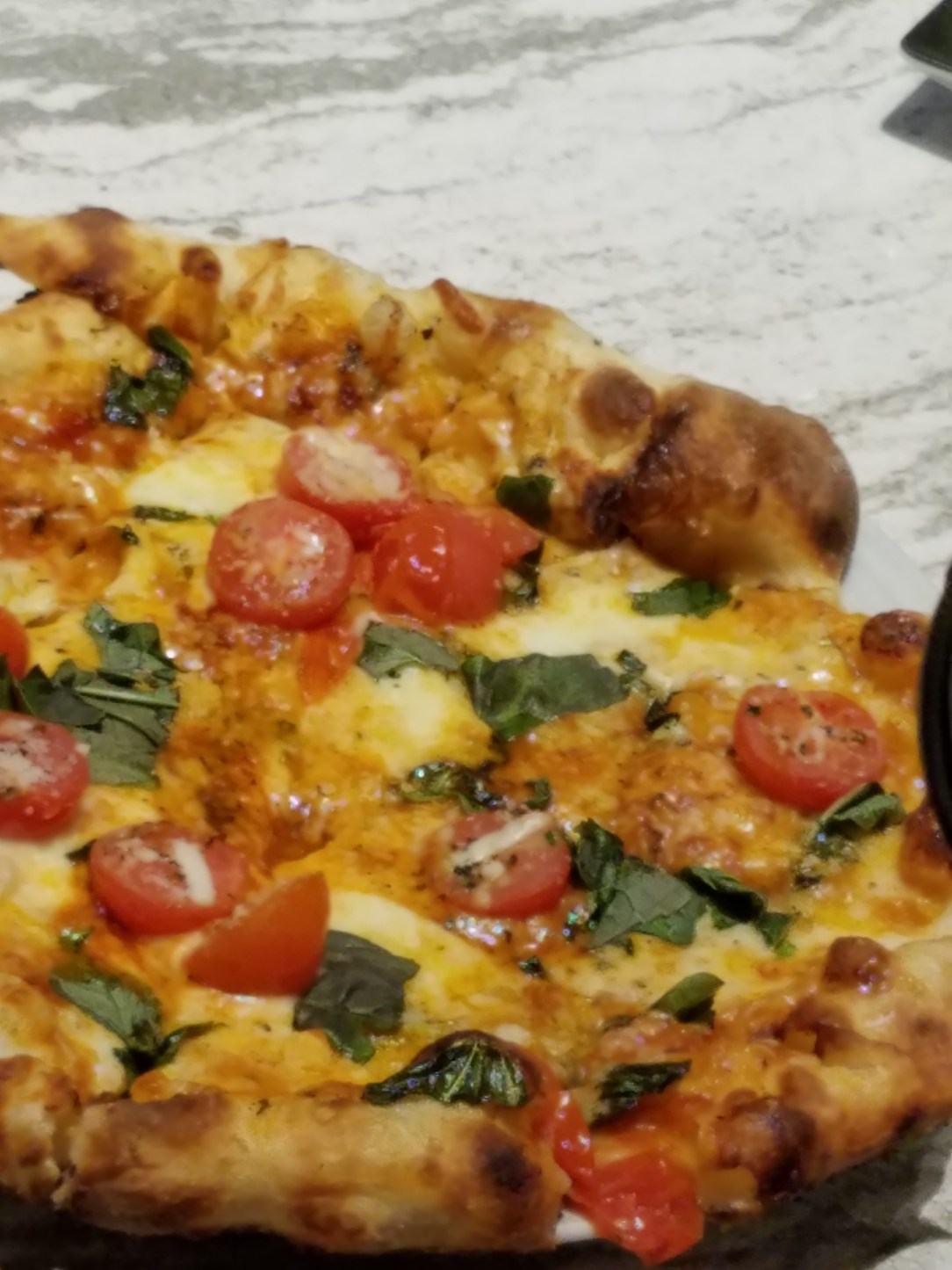 Margherita pizza